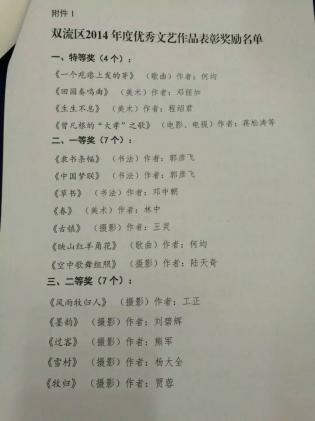 表彰文件