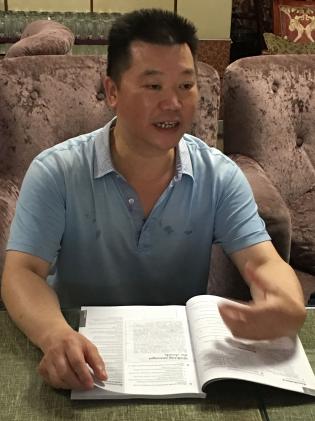图4蒋建平老师分享经验