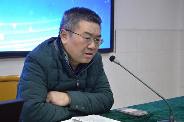 研培中心主任邱刚田讲话