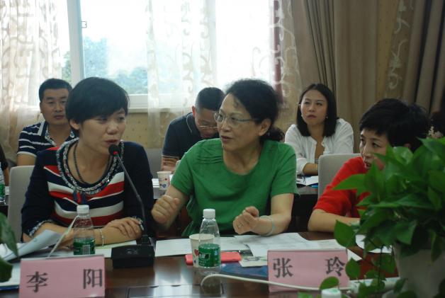 中国教育国际交流协会副书记张玲女士总结发言