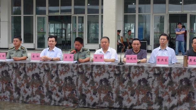 双流中学高2015级新生入学军训在什邡军训基地完美结束
