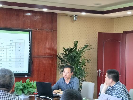 研培中心高中室刘光文主任讲话