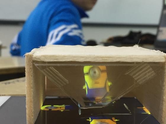 3D全息投影作品