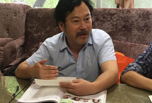 图9邓兆昂老师分享经验
