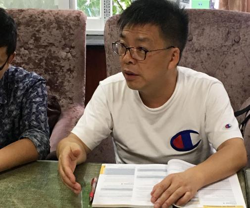 图3陈先念老师分享经验