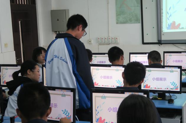 学生展示成果