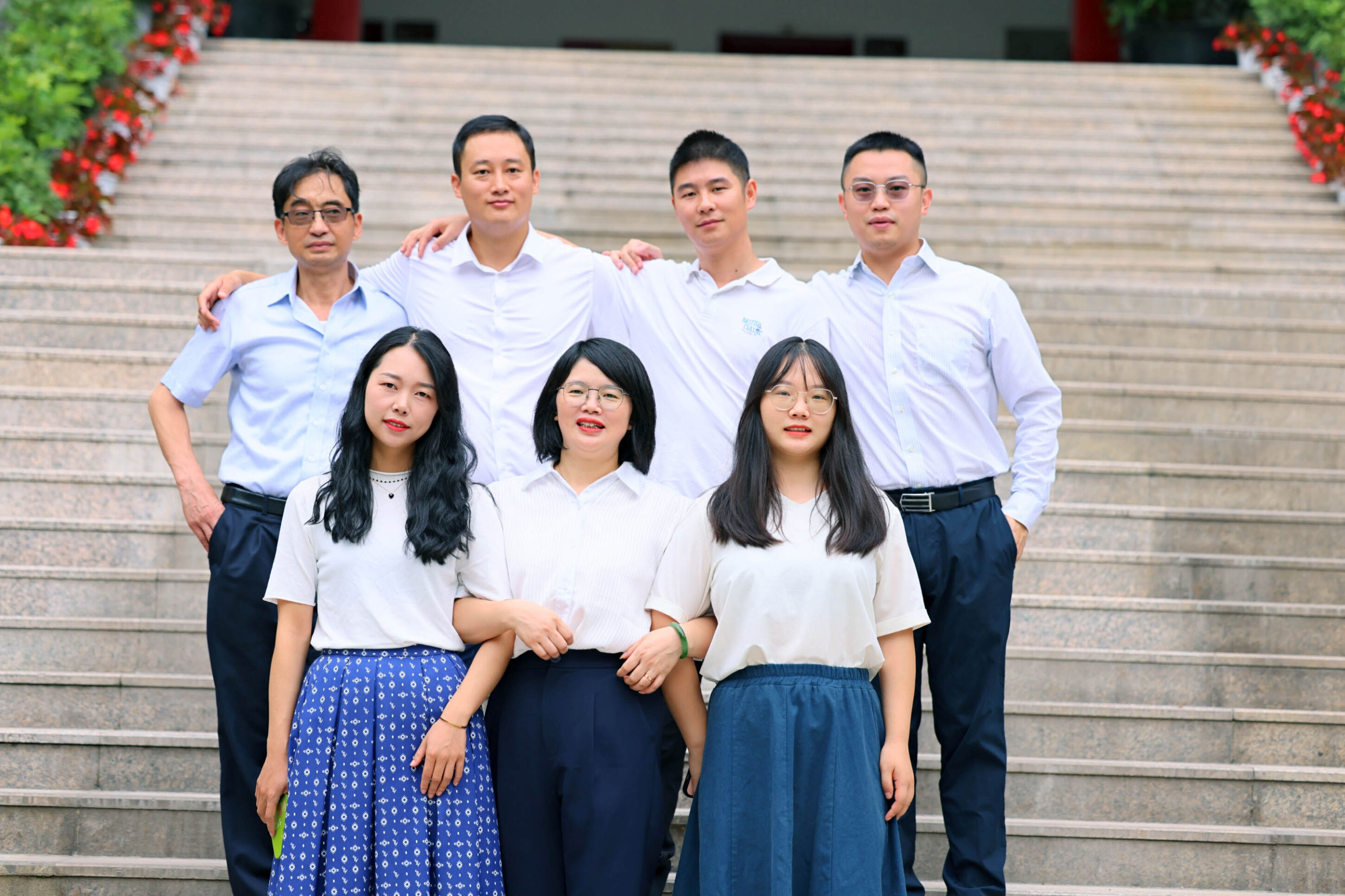 图1 数学组合影