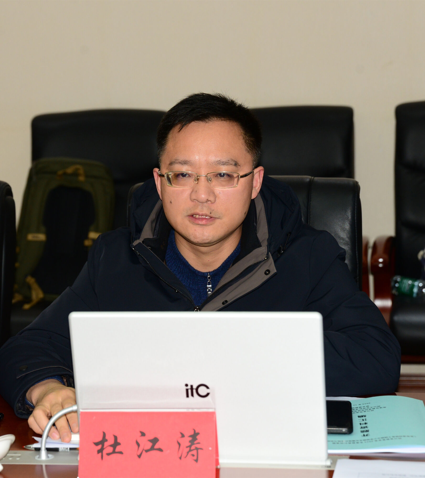 图片8 双流中学党委副书记、副校长杜江涛致欢迎词