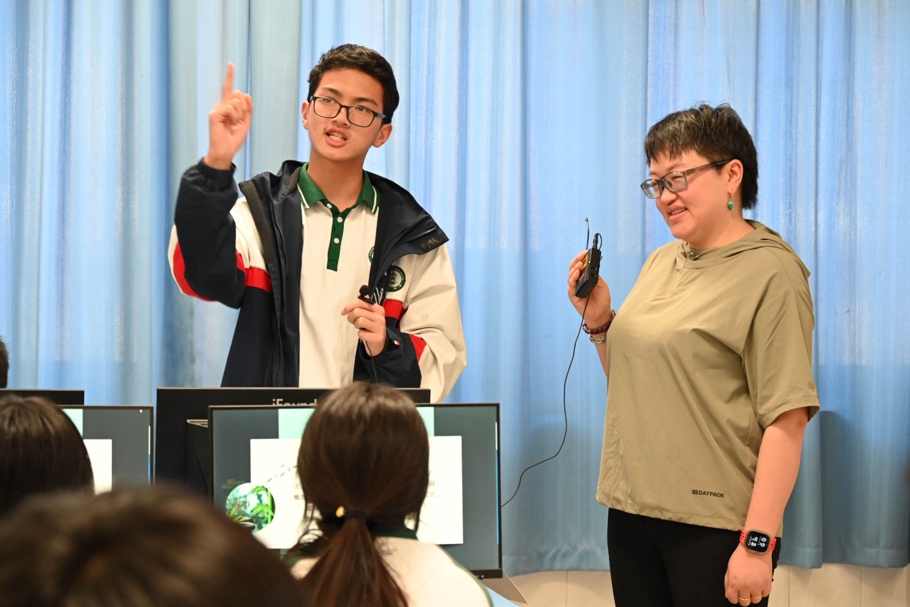 图3 学生展示创意