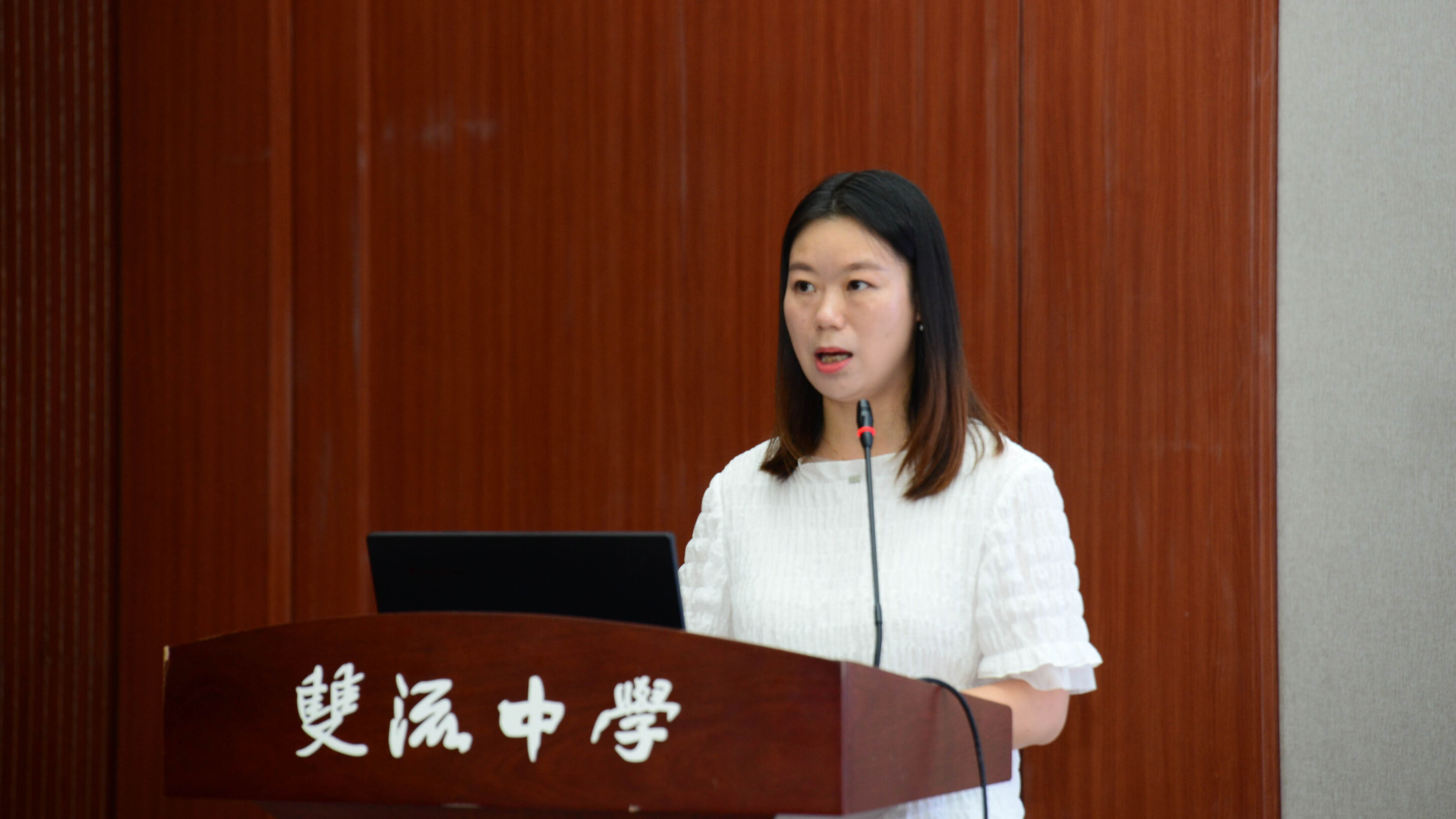 图5 教研组长赵君分享