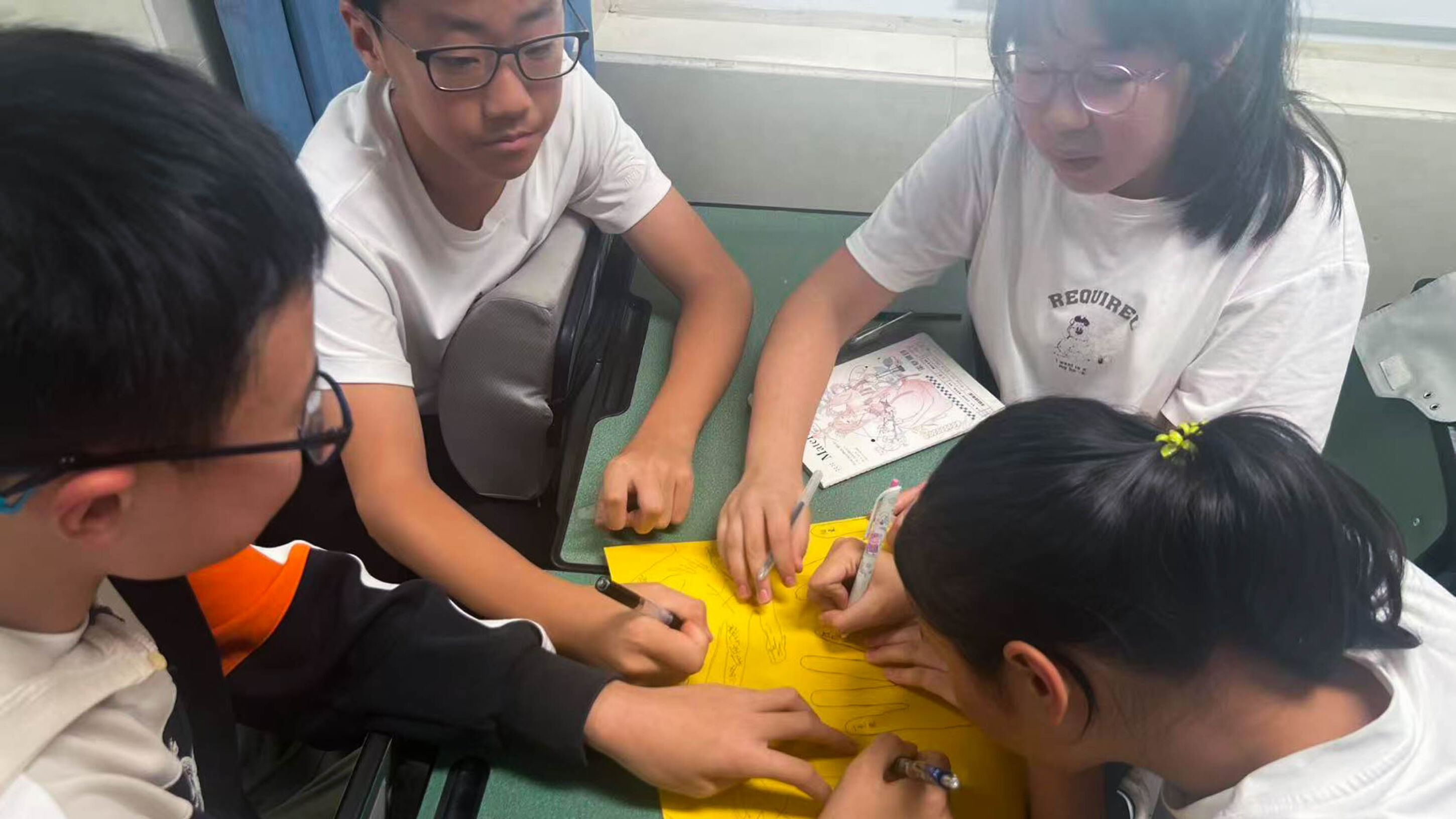 图5 “掌纹地图”活动