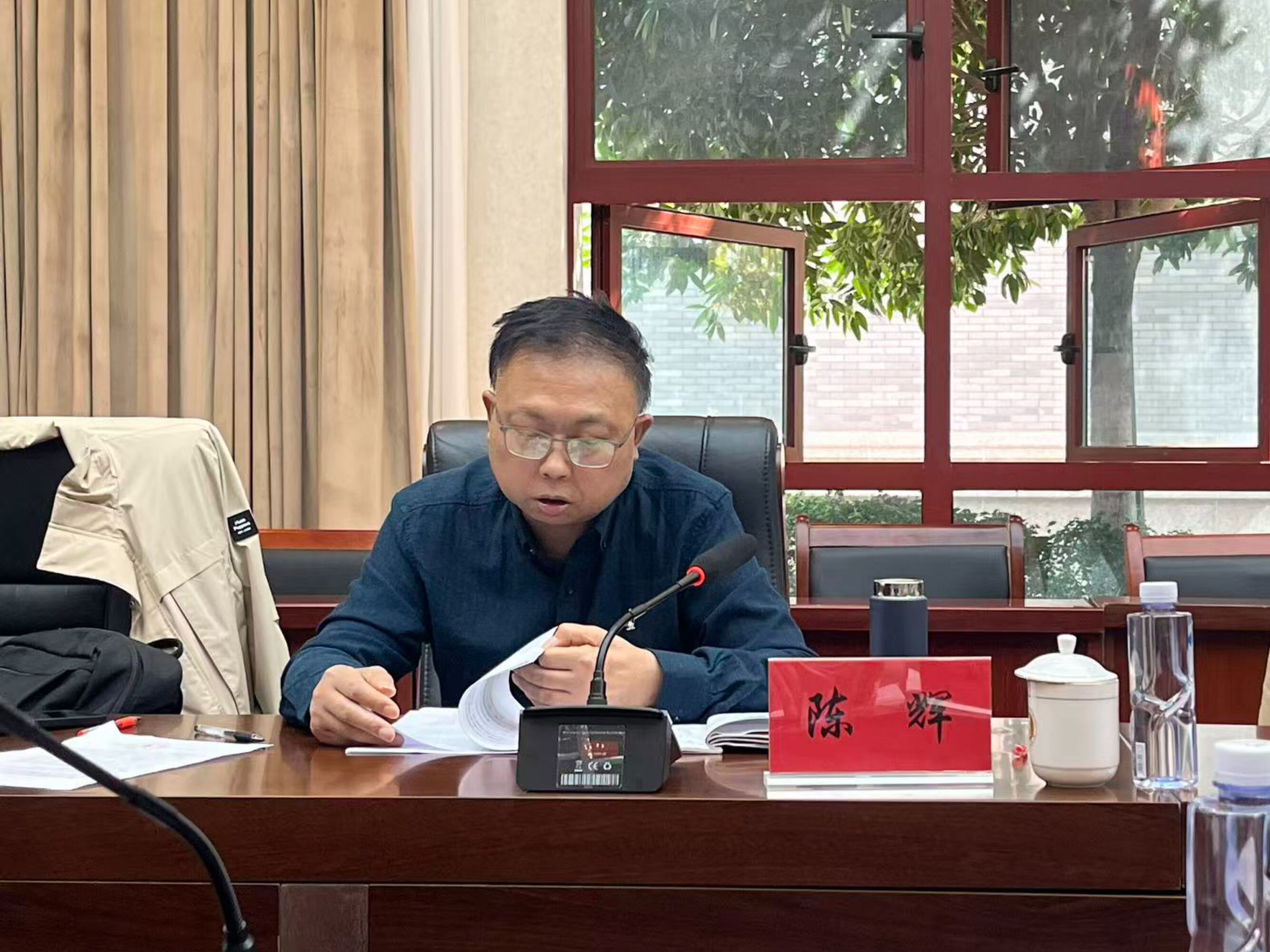 图5 四川师范大学陈辉教授指导