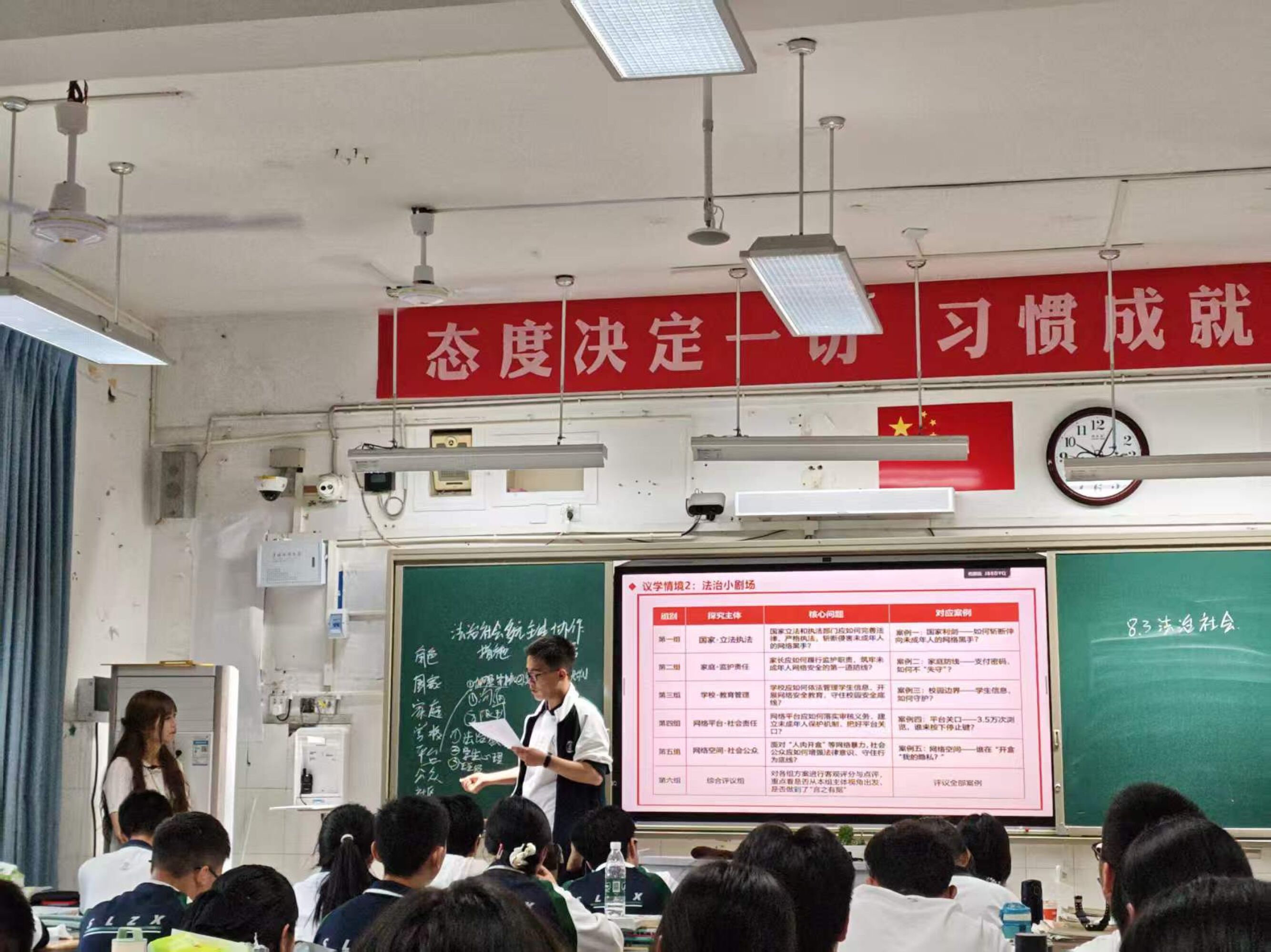 图6:萧琪老师学生活动