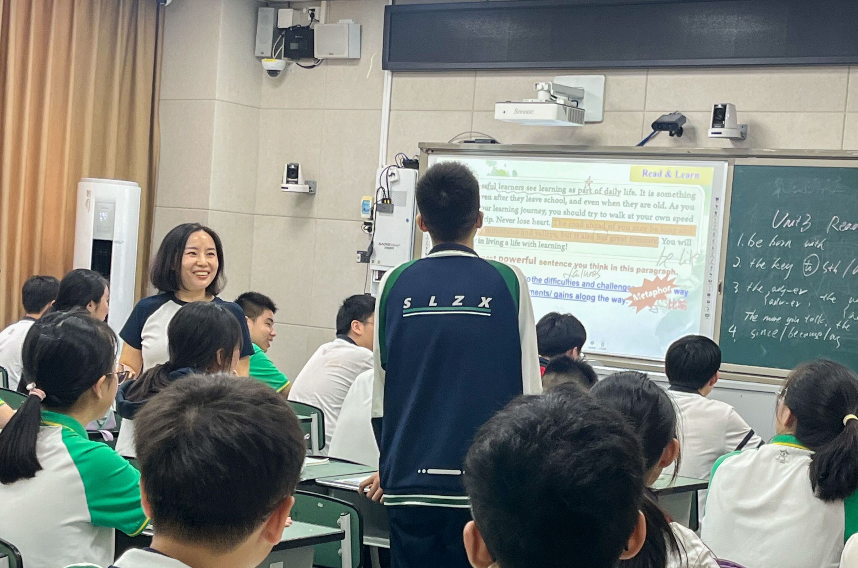 图3 吴娟老师上展示课